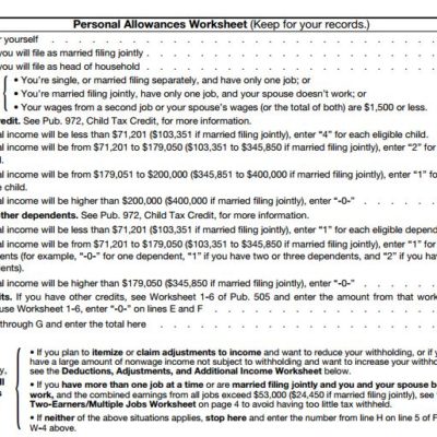 Make More Money on Your Next Paycheck by Having the Correct Tax Withholding