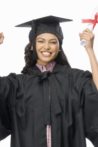 Woman proud to graduate with a full ride scholarship