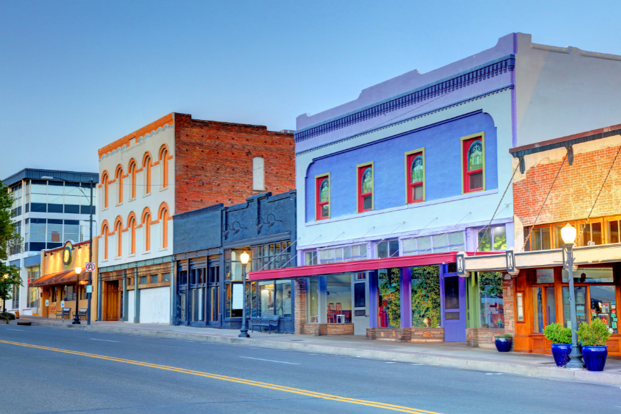 downtown prescott, whiskey row