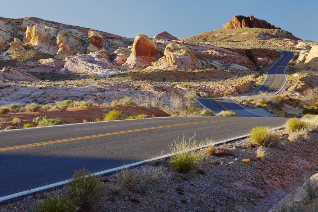 desert bumpy road