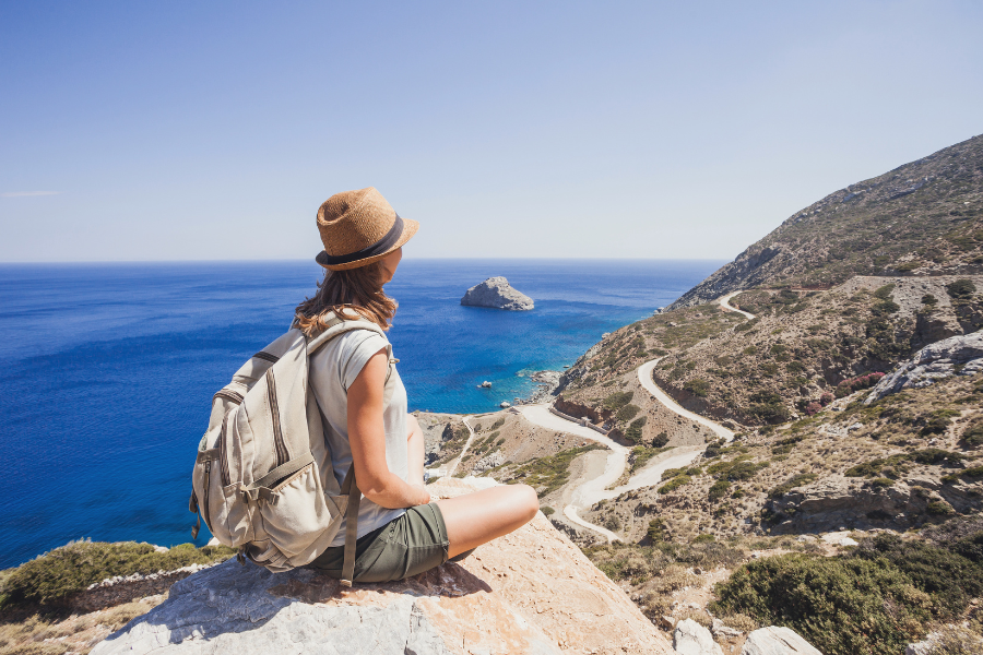 adventure vacations overlooking the sea