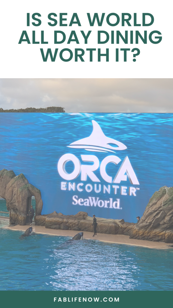 Is sea world all day dining worth it image to pin on pinterest.