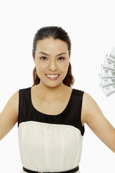 woman building wealth for future by investing in ira or 401k